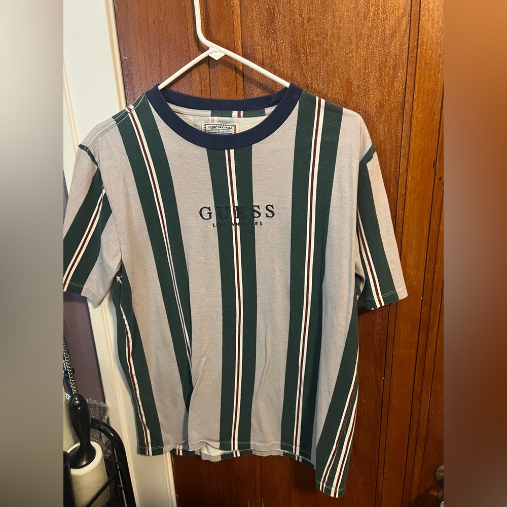 Guess Originals Striped Shirt- Size XS